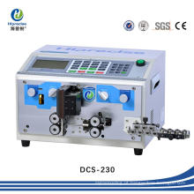 Máquina de corte / decapagem automática do cabo do fio do CNC da alta velocidade (DCS-230)